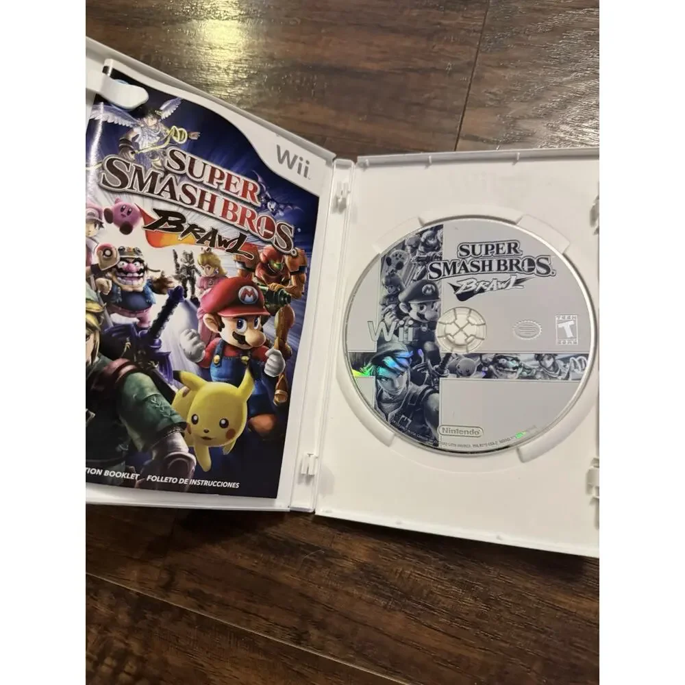 Super Smash Bros. Brawl (Nintendo Wii, 2008) Complete CIB